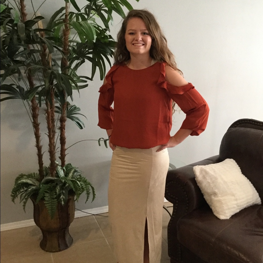 Rust Blouse